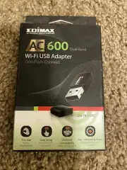 Edimax AC600 Dual Brand WiFi USB Adapter NEW in Box