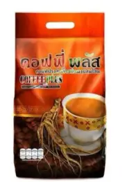 ZHULIAN Coffee Plus Ginseng Instant Powder Drink Herb Extract 20 g x 84 Sachets