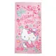 小禮堂 Hello Kitty 棉質浴巾 70x140cm (粉眨眼櫻桃款) 4711198-672950