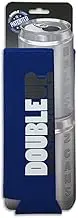 DoubleUp, Double Can Cooler – The Can Cooler that Holds Two Cans – Perfectly Fits Two 12oz or Two 16oz cans in this Double Can Coolie.