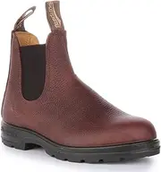 [Blundstone] 2247 Women's Water Resistant Leather Chelsea Boot (Brown, US 9.5)