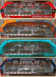 Bburago Formula Racing Car Diecast Sets, 1:43 Scale, 4 Varieties, Free Shipping