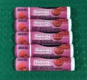 Five Chapstick Cranberry Raspberry Lip Balm Lot New