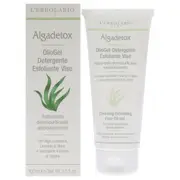 LErbolario Cleansing Exfoliating Face Oil-Gel - Algadetox For Unisex 3.3 oz Cleanser