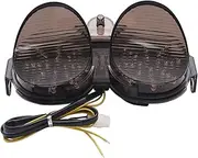Indicators Flowing Turn Signal Tail Lights Brake Assembly - Steering Rear Tail Light Indicator for - YZF-R6 1998-2002 Motorcycle ABS Plastic Turn Signal Indicator (Color : D)