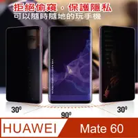 在飛比找PChome24h購物優惠-^防窺磨砂款^ 華為Mate 60 太極柔韌防爆滿版螢幕保護