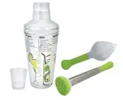 Vin Bouquet Cocktail Set Bartender Kit (Clear)