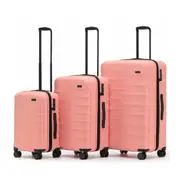 Tosca Interstellar 2.0 - 4-Wheel Expandable Suitcase Set of 3 - Peach (Small, Medium & Large)