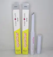 TARTE SUGAR RUSH SPARKLER SHADOW STICK SILVER 0.049 OZ - LOT OF 2