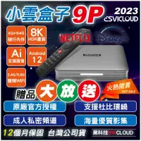 在飛比找PChome24h購物優惠-【官方原廠授權 台灣公司貨】小雲盒子 9P 智慧電視盒 好禮