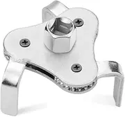 AIMALL 3 Leg Oil Filter Removal Wrench Tool Auto Engine- 1/2" & 7/8'' Drive 60mm-110mm, Strong Steel Jaw Grip