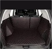Car Cargo Liners for Toyota for Yaris for Cross for XLS for Hybrid XP210 2021 2022 2023 2024 2025 Custom Car Trunk Mats Cargo Liner Trunk Carpets(Black red)