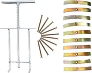 Angoily Socket Box Repair Socket Cassette Universal Electrical Outlet Fixer Steel Rod Light Support Aesthetic Design
