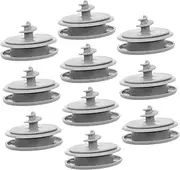 Car Floor Mat Clips Fixing Retainers for Universal Car Mat Holder Clamps Carpet Holder Clamps Grey