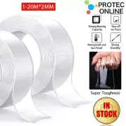 Nano Double Sided Tape Traceless Washable Adhesive Tape For Walls,Glass,Room,Met