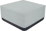 SPA Square Hot Tub Cover 210D Oxford Waterproof Dustproof UV Protection Swim spa Cover protecter Outdoor Hot Tub Cover,231 * 231 * 90cm