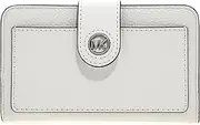 [Michael Kors] Women's MD Tab Pckt Bifold Hand Bag, White (optic white), Einheitsgröße
