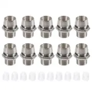 30 Pcs 5 mm LED Holder Bezel, Panel Mount Display Socket for Round Lamp Bulb
