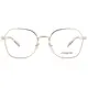 COACH 光學眼鏡 HC5155 9436 時尚多邊框金屬 - 金橘眼鏡