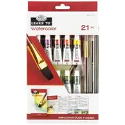 Royal & Langnickel Learn To Art Watercolour Set 21 Piece