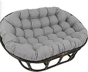 Chair Cushion, Egg Cushion Double Chair Hammock Chair Pads with Ties Swing Chair Cushions, for Outdoor Patio Garden(F6)