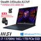 《MSI 微星》Stealth 14Studio A13VF-021TW(14吋QHD+/i7-13700H/16G/1TB PCIe SSD/RTX4060)