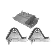 Front + Rear Engine Mount Kit for Jeep Wrangler YJ 2.5L VP 87-96 Auto & Man.