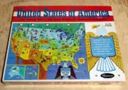 1965 United States of America Picture Map Puzzle~UNOPENED~100 pc~Whitman