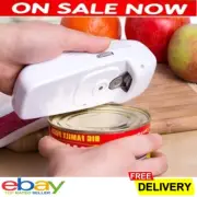 One Touch Automatic Can Opener Electric Jar Lid Kitchen Gadget Home Tin Open-All