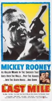 The Last Mile poster Mickey Rooney Don 'Red" Barry Mickey Roon- 1959 Old Photo