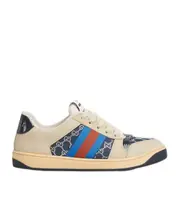 Women's Screener sneaker 35,36,37.5,38.5,37,38,39,40,36.5,41 Beige and dark blue