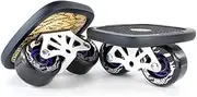 Drift Skate, Adult Split Skateboard, Skater Professional Flat Flower Block Board Mobility Drift Board