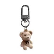 Bear Plush Keychain Unique Keyring Rabbit Bear Plush Keyring Women