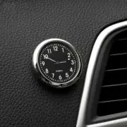 Car Pocket Quartz Analog Watch Stick-On Clock Luminous Universal Car Accessories (for: Renault)