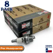 8 Pack Champion Spark Plug - For 260CD Husqvarna Chainsaw