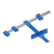 Adjustable Cabinet Hardware Drill Guide Punch Locator Portable Furniture Tool