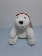 Vintage 1995 Coca-Cola Polar Bear Plush by Applause~ White And Red with Cap