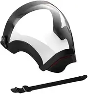 Face Shield Face Visor Cover Full Face Protective Shield Oil Splash Proof Anti-fog for Driving Running Transparent Edging Face Cover Full Face Protective Shield Transparent Face Shield Face Visor