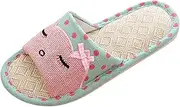 [Generic] Slippers Toddlers Girls Toddler House Slippers for Boys Open Toe Cotton Comfort Slip On Indoor Home Slippers for Girls and Boys Slippers Size 1 (a-Blue, 40)