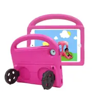 MCC Kids iPad mini 1 2 3 Shockproof Child Case Cover Apple Car Wheel [Magenta]