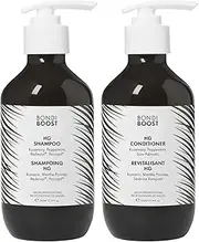 BondiBoost HG Duo Shampoo + Conditioner Bundle [10.14fl oz each] - Improves Appearance for Thinning Hair - Volumizing + Hydrating + Nourishing - Sulfate/Paraben Free, for Women/Men - Australian Made