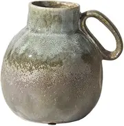 Flower Vase Vintage Handle Ceramic Decorative Home Decor Premium Vases for Decor Medieval Vases Living Room Ornament Decoration for Centerpieces Mantel Table Bedroom