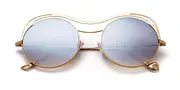 Eyepetizer Sofia C.5-18F Men's Sunglasses Brown Size 45