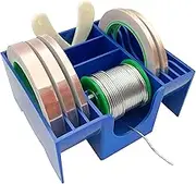 Foil Dispenser for Stained Glass Copper Foil Tape, While Soldering Stable Base Ensures The Stand Stays in Place(Single Foil Dispenser, Solder and Copper foil Excluded)