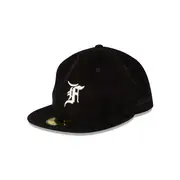 Fear of God Essentials Black Corduroy 59FIFTY Fitted