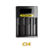 Nitecore Ci4 Four Slot Universal PD QC LED Battery Charger with Fast Charge