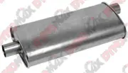 Dynomax 17718 Thrush Turbo Muffler 4.25" X 9.75" 2.5 In. Inlet/Outlet Oval