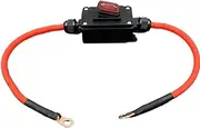 New Waterproof 60A 12v 24v Motorcycle Power Master Switch Battery Disconnector Isolator Switch + Cable Spare parts(50cm)