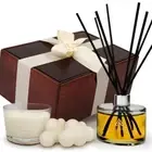 Reed Diffuser Set Scented Diffuser Gift Set with Sticks Home Fragrance Jasmine
