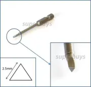 2.5mm Triangle Drill Bit Key Allen Repair Triangular Head Screw Screwdriver Hex